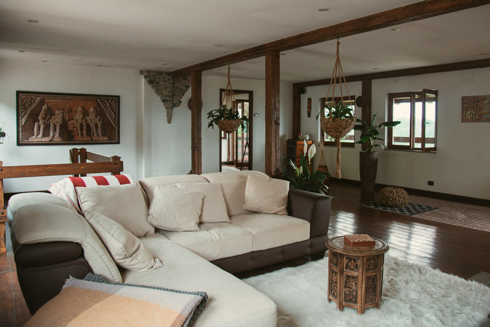 Warm home interior